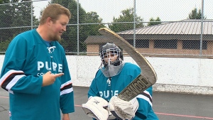On this week’s Explore the North, the gang from Pure Country radio try their hand at ball hockey.


