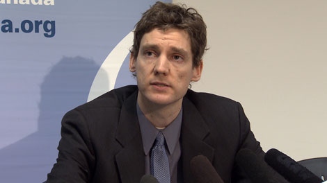 David Eby of the BC Civil Liberties Association admits the protesters actions have affected its credibility as a watchdog organization. Feb. 15, 2010. (CTV)