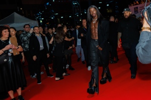 Lil Nas X arrives on the red carpet ahead of the premiere of 'Lil Nas X: Long Live Montero' at the Toronto International Film Festival on Saturday Sept. 9, 2023. THE CANADIAN PRESS/Cole Burston
