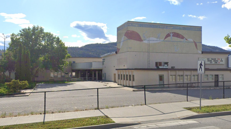 Summerland Secondary School is seen in a screenshot from Google Maps. 