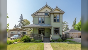 Former prime minister Arthur Meighen lived in this home at 131 Dufferin Avenue East in Portage la Prairie in the early 1900s. Its current owner spent nearly three decades restoring it to its former grandeur. (Source: Graham McCallum)