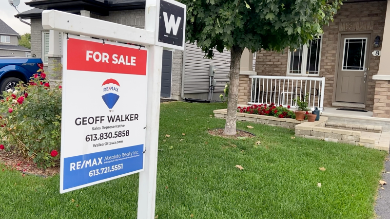 A home for sale in Arnprior, Ont. (Dylan Dyson/CTV News Ottawa)