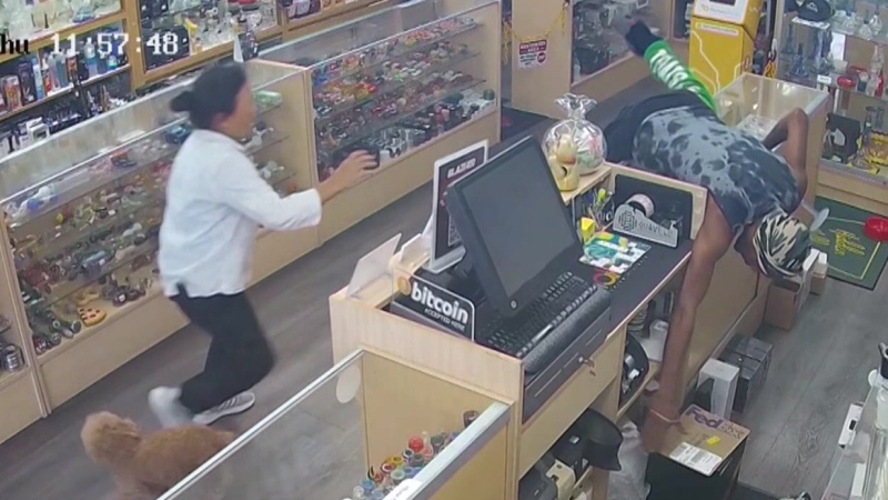 60-year-old store clerk beaten in robbery