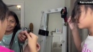 Girl's cut-astrophy caught on TikTok video goes vi
