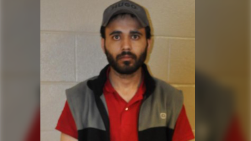 Navjot Singh, 25 is arrested in connection to an armed carjacking in Innisfil, Ont., on May 16, 2022. (Source: South Simcoe Police Services) 