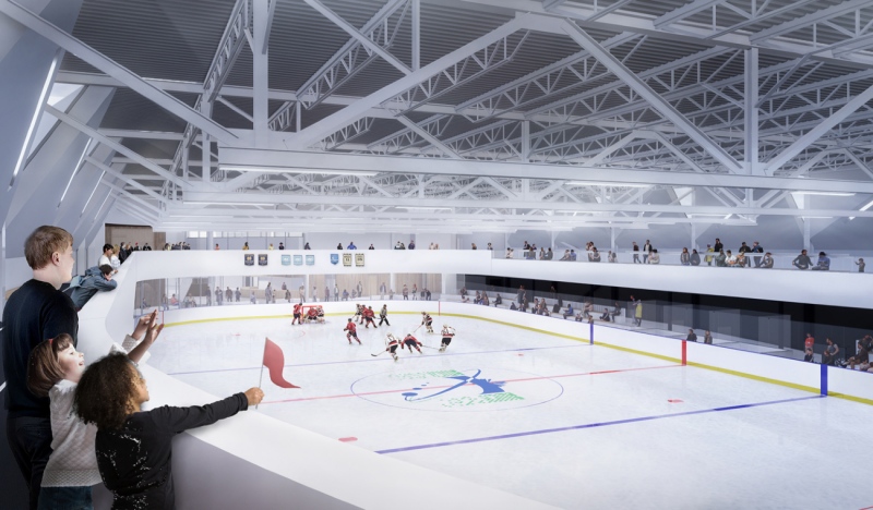 North Bay’s twin pad arena and community recreation facility is looking like it will be much different than its original design. (Supplied)