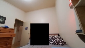 Police say a child was sexually assaulted in this bedroom, which is believed to be somewhere in the Edmonton or Vancouver Island area. (Credit: Alberta Law Enforcement Response Team)