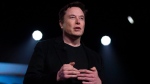 In this March 14, 2019 file photo, Tesla CEO Elon Musk speaks before unveiling the Model Y at the company's design studio in Hawthorne, Calif. (AP Photo/Jae C. Hong, File)