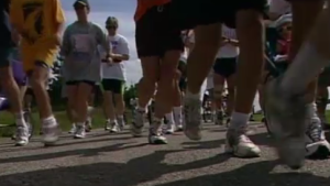 A look back at the 1997 Terry Fox Run in Waterloo