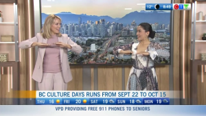 BC Culture Days Runs from Sept 22 to Oct 15