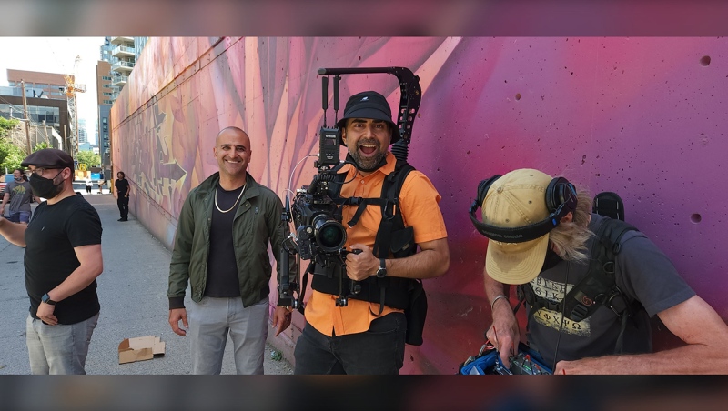 Calgary director Ramin Eshraghi-Yazdi's first feature film, Drop, screens at the Calgary International Film Festival Sept. 26 and 30. He shot the film using a Calgary cast and crew over 20 days in the summer of 2022.