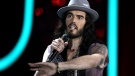 In this file photo, Russell Brand appears onstage at the MTV Movie Awards on Sunday, June 3, 2012, in Los Angeles. (Photo by Matt Sayles/Invision/AP)
