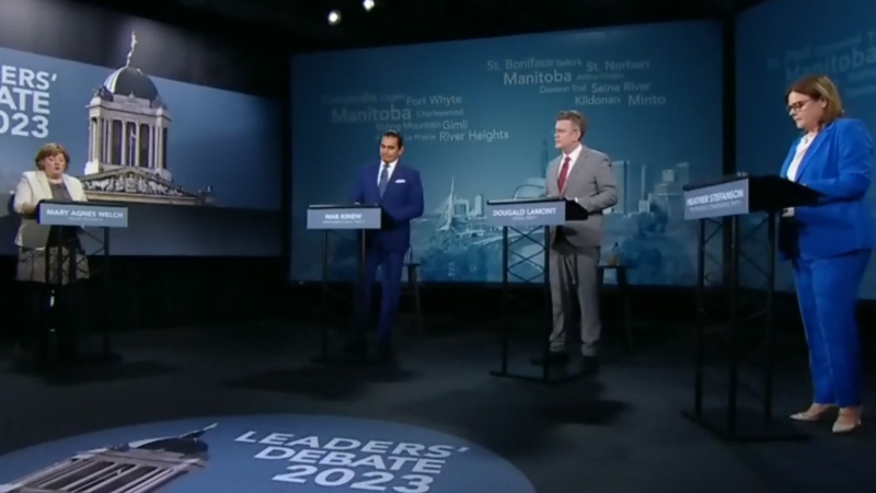 Watch the full Manitoba Leaders' Debate here