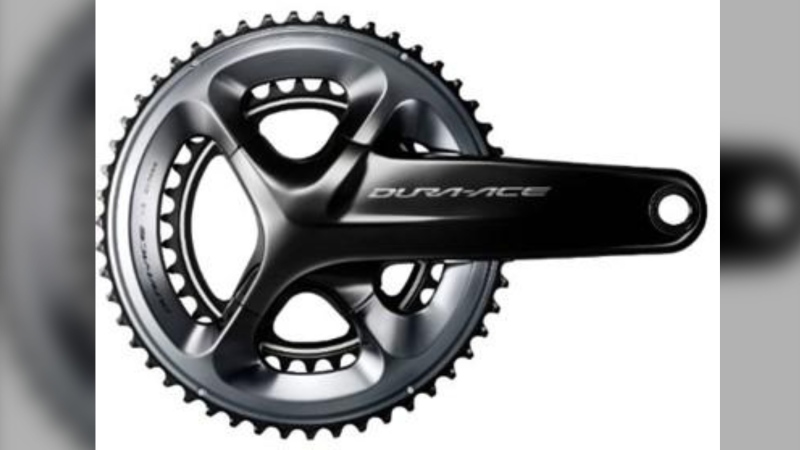 This photo shows 11-Speed Bonded Hollowtech II Road Cranksets by Shimano. (Health Canada)