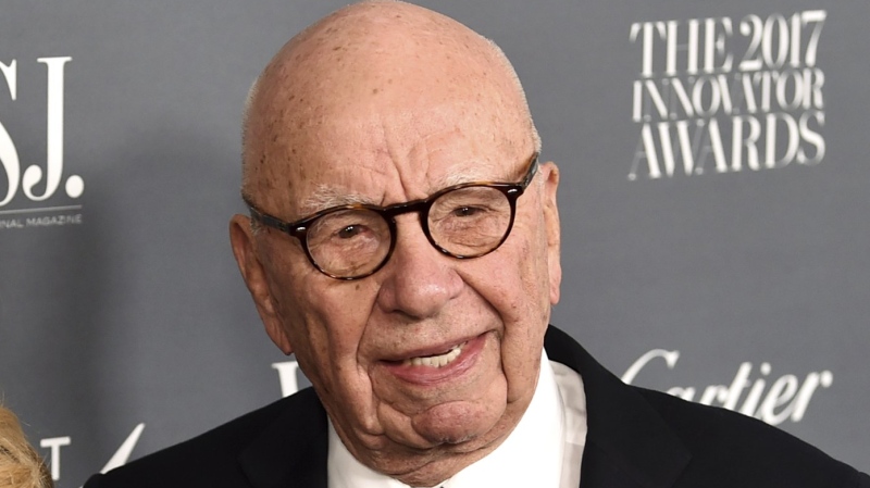 Rupert Murdoch attends the WSJ. Magazine 2017 Innovator Awards at The Museum of Modern Art in New York on Nov. 1, 2017. (Photo by Evan Agostini/Invision/AP, File)