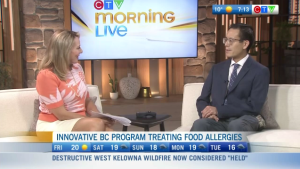 Innovative BC Program Treating Food Allergies