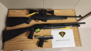 OPP included this photo of three guns on Sept. 22, 2023. (Submitted/OPP)