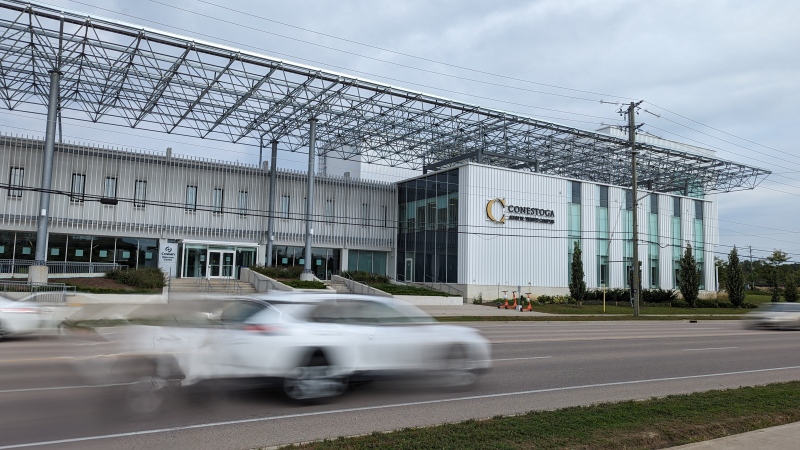 Conestoga College's Waterloo campus is pictured on Sept. 21, 2023. (Dan Lauckner/CTV Kitchener)