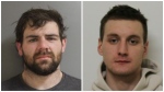 Braidy Pardy (left) and Matthew Nicholson (right) in photos provided by RCMP.