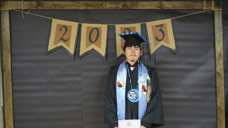 When 19-year-old Jaxon Billyboy graduated high school in Williams Lake in June, it was a proud moment for his father Sheldon Bowe.