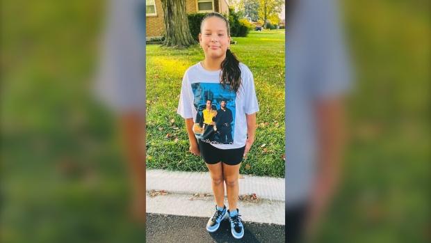 11-year-old Chrysah Wolfe of London, Ont. is seen in this undated image supplied by police. (Source: London Police Service)