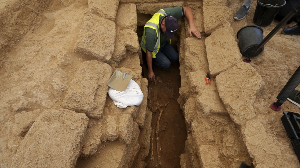 Palestinian archeologist