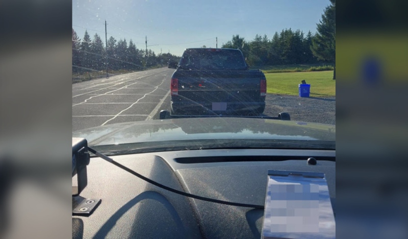 A Greater Sudbury driver is accused of travelling 144 km/h in an 80 km/h zone on Radar Road in the city last week, provincial police say. (Supplied)