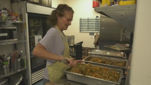 The organization feeds around 250 people per day in downtown Guelph. (Sijia Liu/CTV Kitchener)