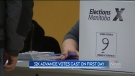 How many Manitobans have voted in advanced polling