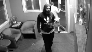 Abdulla Shaikh is seen in a capture taken from surveillance video at a Montreal motel submitted into evidence at a coroner's inquiry being heard in Montreal. Coroner Géhane Kamel will oversee the inquiry into the killings of André Lemieux, Mohamed Belhaj, Alex Lévis Crevier and the police killing of the 26-year-old suspect, Abdulla Shaikh. THE CANADIAN PRESS/HO-Quebec coroner's office