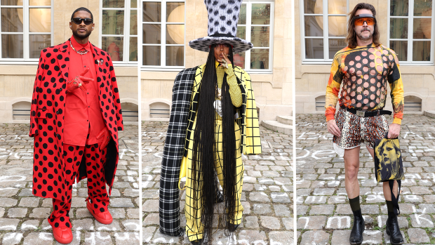Various celebrities attended the 2023 Paris Fashion Week held in France's capital wearing their most flamboyant outfits, on September 27. (Photo by Pascal Le Segretain/Getty Images)