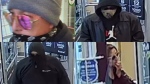 Four suspect wanted for robbing a liquor store in Edmonton on September 19, 2023. (Credit: EPS)