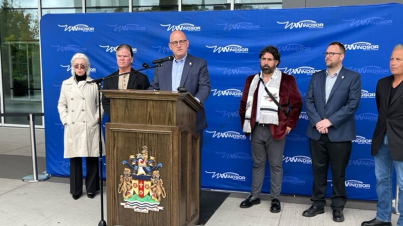 The City of Windsor has launched a new online survey on Sept. 27, 2023, seeking “Made in Windsor” solutions to revitalize the downtown core. (Chris Campbell/CTV News Windsor) 