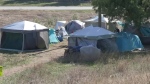 Surge in encampments next to Highway 1
