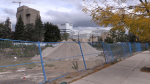Vacant lot at 50 King St. seen on Sept. 27, 2023. (Daryl Newcombe/CTV News London)