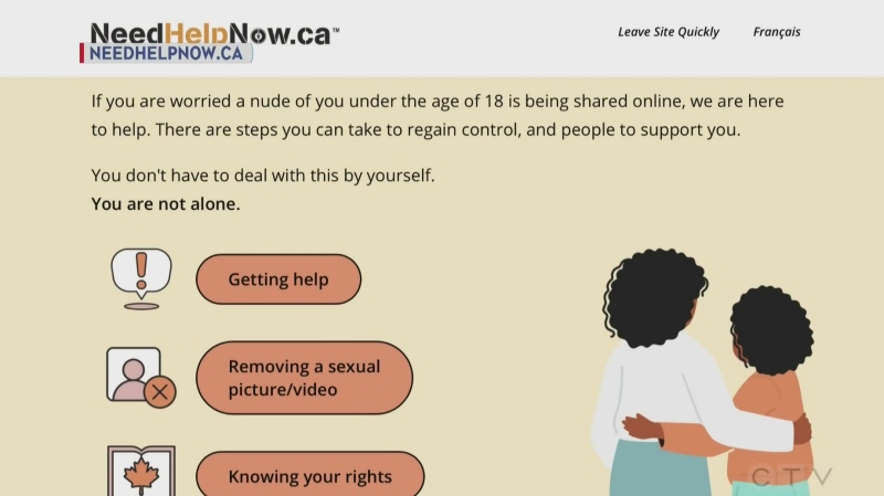 Canada's tipline for reporting online sexual abuse and exploitation of children and youth has a new website NeedHelpNow.ca