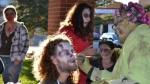 Participants prepare to take part in Regina's Zombie Walk. (Photo Source: Regina Zombie Walk Facebook page) 