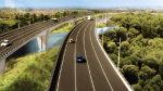 One of the renderings for the twin bridges over the Grand River. (Submitted)