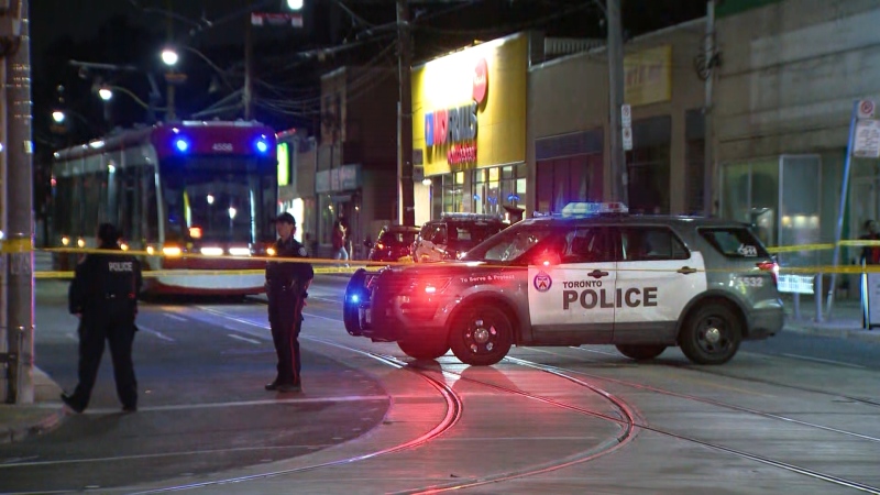 Toronto police are on the scene of a collision in the east end.