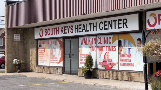 A fee based health care clinic is set to open in the capital next week. (Tyler Fleming/CTV News Ottawa) 