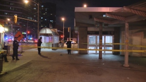 Toronto police are on the scene of a stabbing near Finch Station.
