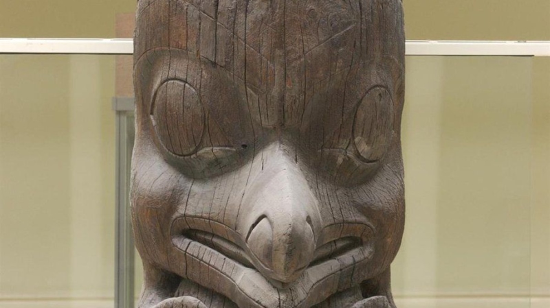 A ceremony will be held today by the Nisga'a Nation in northern British Columbia for a memorial totem that has gone to Scotland and back over the last century. THE CANADIAN PRESS/HO-National Museums Scotland