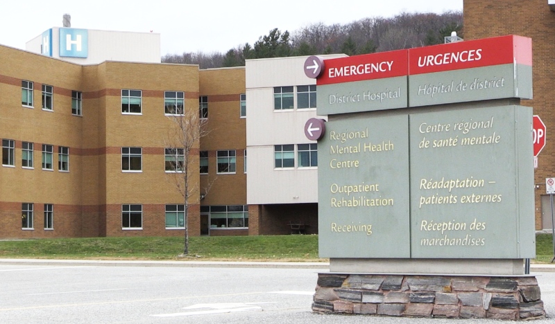 The North Bay Regional Health Centre said Friday that a critical shortage of emergency room doctors means much longer wait times for less urgent cases. (File)