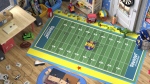 This handout from an animated video provided by ESPN shows a scene inside Andy’s Room from “Toy Story” that will be used for “Toy Story Funday Football,” an alternate broadcast on ESPN+ and Disney+ for the Oct. 1, 2023, game between the Jacksonville Jaguars and Atlanta Falcons. This is the second time ESPN is doing an animated presentation of a game using Disney characters as an alternate broadcast. (ESPN via AP)
