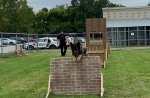 Windsor police service dog at training branch in Windsor, Ont., on Wednesday, Sept, 27, 2023. (Melanie Kentner/CTV News Windsor)