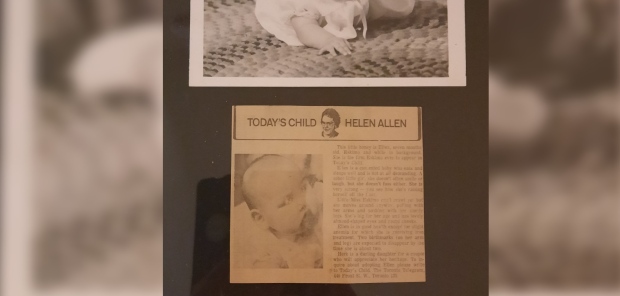 The 1970 adoption ad for Tauni Sheldon, a survivor of the Sixties Scoop. (Courtesy: Tauni Sheldon)