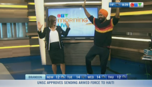 The Canadian who is spreading joy with dance 