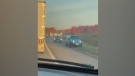 WATCH: Drivers go wrong way to escape 417 gridlock