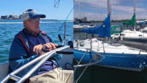 Manfred, or Fred, 87, can be seen above. He has been missing since Friday after taking a sailboat onto Lake Ontario. (DRPS)