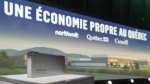 A prismatic cell on display prior toan announcement that Northvolt Batteries North America will build a new electric vehicle battery manufacturing plant near Montreal, Thursday, Sept. 28, 2023. THE CANADIAN PRESS/Christinne Muschi